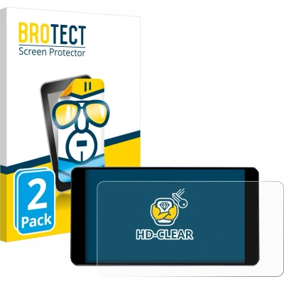 Afbeelding van BROTECT Screenprotector voor Zontes 350E Folie Beschermfolie transparant (2 Stuks)