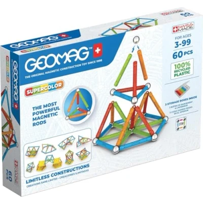 Afbeelding van Geomag Super Color Recycled 60 delig