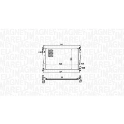 Afbeelding van Magneti Marelli Radiateur 350213385000