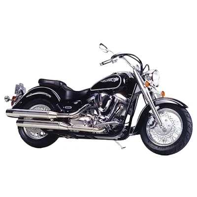 Afbeelding van Tamiya 14080 Yamaha XV1600 Road Star 1/12 zwart/wit