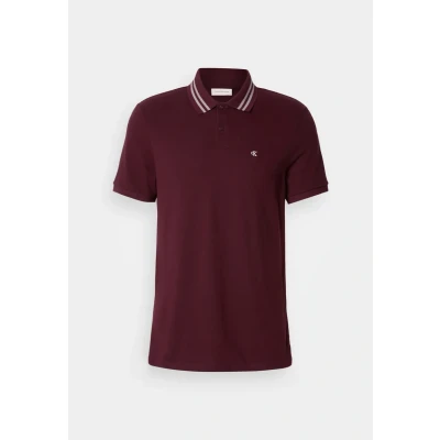 Afbeelding van Calvin Klein Jeans Polo Effen Bordeaux M