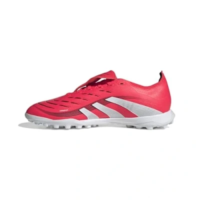 Afbeelding van adidas Performance Predator League TURF Voetbalschoenen voor kunstgras, Heren, Maat: 39 1/3, Lucid red/footwear white/core black
