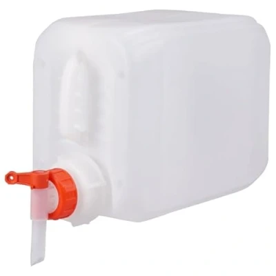Afbeelding van Jerrycan met kraan 5L voor water en gevaarlijke vloeistoffen naturel