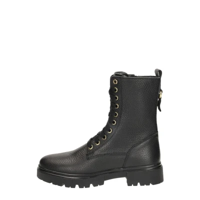 Afbeelding van SUB55 Veterboots voor kinderen, Maat: 32, Zwart Leer