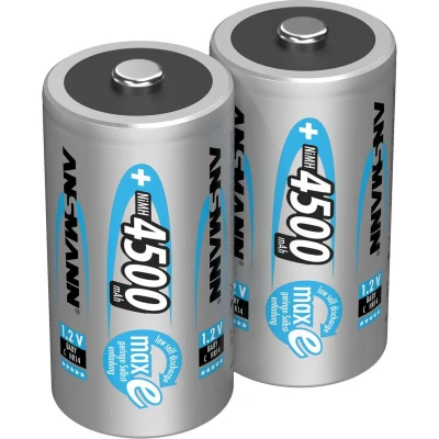 Afbeelding van Oplaadbare C batterij (baby) Ansmann maxE HR14 NiMH 1.2 V 4500 mAh 1 stuk(s)