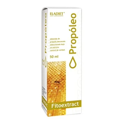 Afbeelding van Fitoextract de Própolis 50 ml bevordert zachtheid van Garganta draagt ertoe bij om het immuunsysteem in goede staat te houden, 100% met Eladiet
