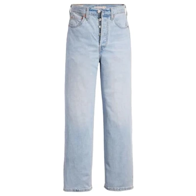 Image de Levi&#039;s Jean droit Ribcage pour femme, Popsicle bleu froid, 32W / 31L