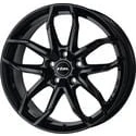 Afbeelding van RIAL 4 gat 17duim 108mm lichtmetalen Velg Lucca zwart LUC65740A32 6