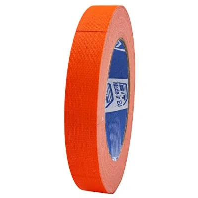 Afbeelding van ACIT Neon canvasband, 25 m x 19 mm, super sterk (ook zon , hitte en water), versterkte Duct Tape, Gaffer, fluorescerende tape