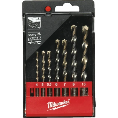 Afbeelding van MILWAUKEE 4932480158 betonborenset in kunststof cassette 8 delig