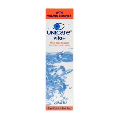 Afbeelding van Unicare Vita+ Alles In Een Vloeistof Zachte Contactlenzen 240 ml