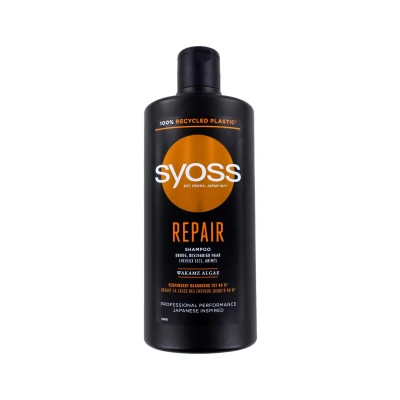 Afbeelding van 3x Syoss Repair Therapy Shampoo 440 ml