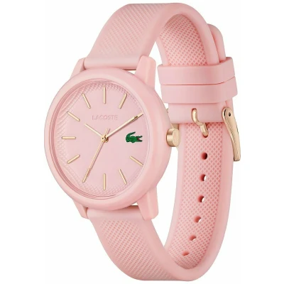 Afbeelding van Lacoste Analoog kwartshorloge met siliconen band, unisex, volwassenen, Armband