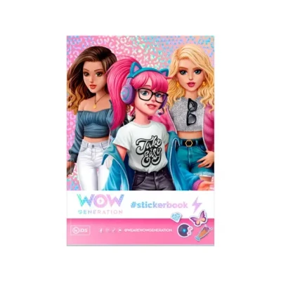 Afbeelding van Kids Euroswan, Stickers, WOW GENERATIE stickerboek
