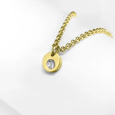 Image de Ponytail&amp;Co Pendentif Mini Crystal Or