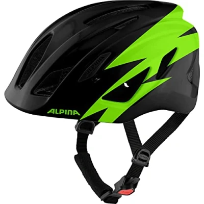 Afbeelding van Alpina Fietshelm Pico Zwart/Groen maat 50 55