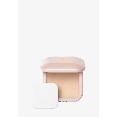 Afbeelding van KIKO Milano Skin Lover Refining Face Powder Foundation 02, hydraterende foundation, compact, uniform poeder