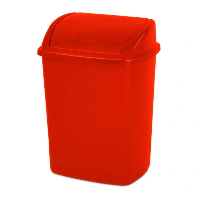 Afbeelding van Afvalbak 26 liter Rood 16 stuks