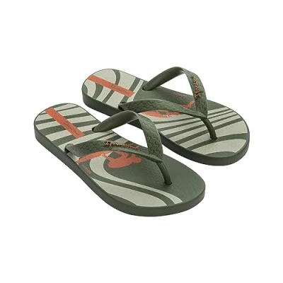 Afbeelding van Ipanema Classic Xii Kids Teenslippers, uniseks, kinderen, Groen oranje