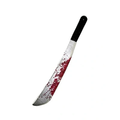 Afbeelding van Rubie&#039;s Officieel Jason Machete kostuum voor volwassenen, zwart/zilver/rood