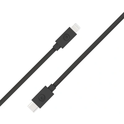 Afbeelding van Bigben Connected, USB C/Lightning kabel 1,2m 3A, Zwart