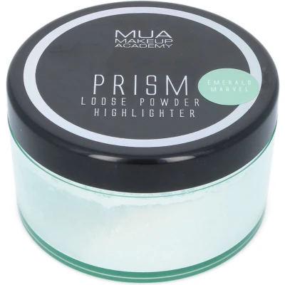 Afbeelding van MUA Prism Loose Powder Highlighter Emerald Marvel