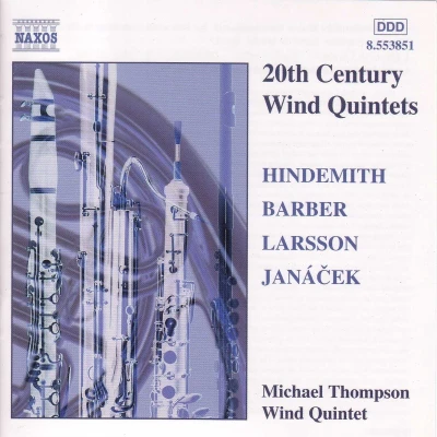 Afbeelding van Michael Thompson Wind Quintet 20th Century Quintets (CD)