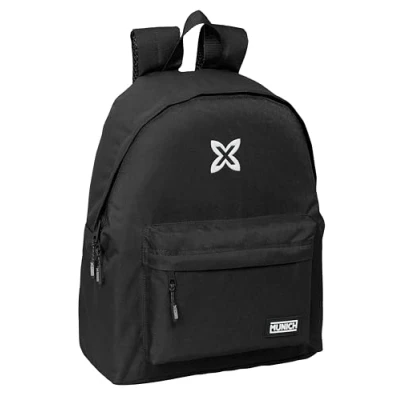 Afbeelding van Schoolrugzak Munich Basics Zwart 33 x 42 15 cm