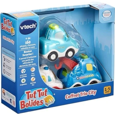 Image de Vtech Tut Bolides Coffret Trio City