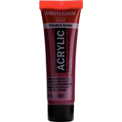 Afbeelding van Acrylverf 567 Permanentroodviolet Amsterdam 20 ml