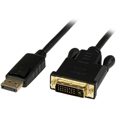Afbeelding van Adapter DisplayPort naar DVI Startech DP2DVIMM3BS Zwart 90 cm