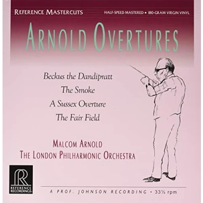 Afbeelding van London Philharmonic Orchestra, Malcolm Arnold Overtures (LP)