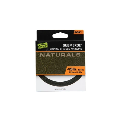 Afbeelding van Fox Edges Sub Naturals Braid Donkergroen 0.25mm (600m) Gevlochten lijn