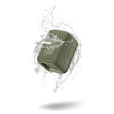 Afbeelding van Motorola ROKR 300 Bluetooth 5.3 luidspreker, draagbaar, 7 W, compacte IP67 water en stofdicht, 12 uur looptijd, Soud (groen)