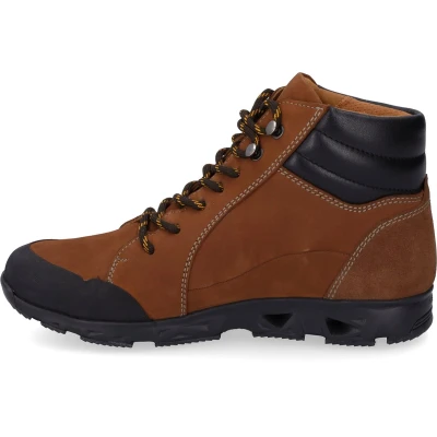 Afbeelding van Josef Seibel NOIH Sneakers hoog rostkombi, Dames, Maat: 39, Rost kombi Leer