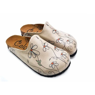 Afbeelding van Goby Daisy Drift Clogs Dames Muil Vegan Handmade Maat 35