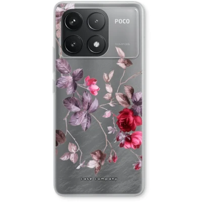 Afbeelding van Case Company® hoesje geschikt voor Xiaomi Redmi K70 Mooie bloemen Soft Cover Telefoonhoesje Bescherming aan alle Kanten en Schermrand