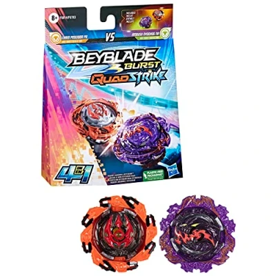 Afbeelding van Beyblade QuadStrike: Ambush Nyddhog en Chain Poseido Tol