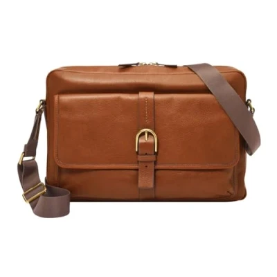 Afbeelding van Fossil Camden Schoudertas voor heren, 1 stuk, Bruin