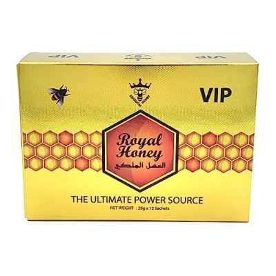 Image de Royal Honey Vip Power Pâte végétale aphrodisiaque 12X20grammes