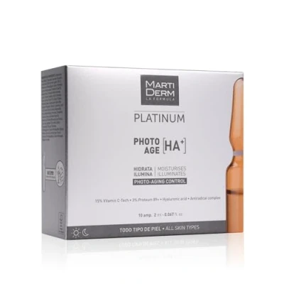 Afbeelding van Ampoules Platinum Photo Age Martiderm (2 ml)