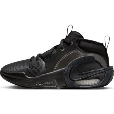 Afbeelding van Nike Performance AIR ZOOM Crossover 2 Unisex Basketbalschoenen voor kinderen, Maat: 36.5, Black/anthracite/bright crimson/tint Leer en textiel