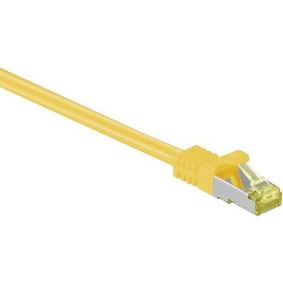 Afbeelding van Cat 7 S/FTP Netwerkkabel Patchkabel Afgeschermd 10 Gbps 7.5 meter Geel Allteq