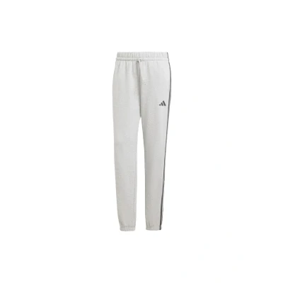 Afbeelding van adidas Sportswear Essentials 3 Stripes French Terry Cuffed Trainingsbroek, Dames, Maat: XL, Medium grey heather/white