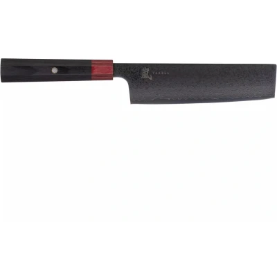 Afbeelding van Yaxell Rei Nakiri mes 16,5 cm 69 Lagen Damaststaal VG10 61 HRC Pakkahout Heft