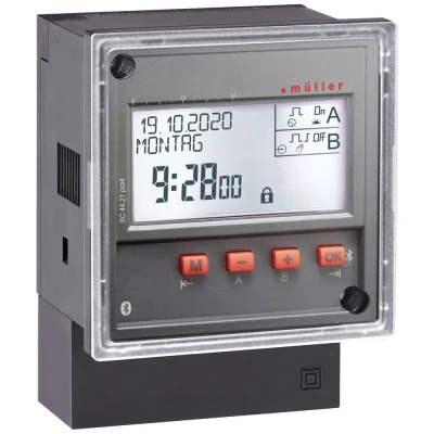 Afbeelding van Müller SC 44.21 pro4 24V ACDC DIN rail schakelklok Digitaal 230 V 4000 W