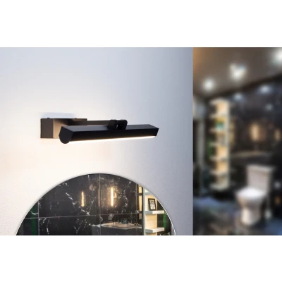 Afbeelding van LED Spiegelverlichting 8W, Waterdicht IP54, Warm Wit, Zwart