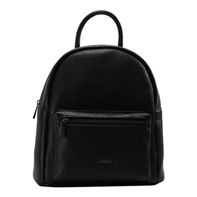 Afbeelding van L.CREDI Budapest Rugzak, Dames, Maat: One Size, Black