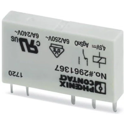 Afbeelding van Phoenix Contact REL MR 4,5DC/21 Printrelais 4.5 V/DC 6 A 1x wisselcontact 10 stuk(s)
