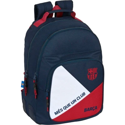 Afbeelding van Schoolrugzak F.C. Barcelona Blauw Kastanjebruin (32 x 42 15 cm)